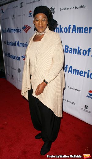 Jessye Norman arriving for the Public Theater's Annual Gala honoring David Rockwell a Photo
