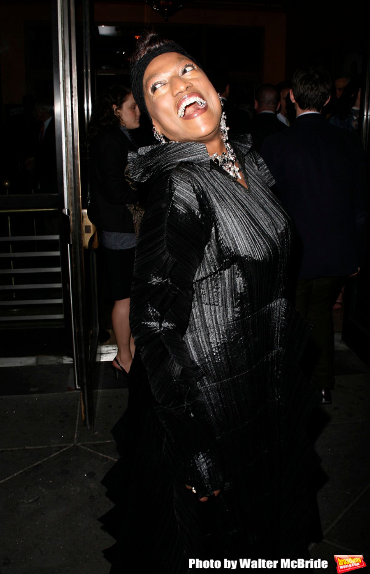 Jessye Norman arriving for the Roundabout Theatre Company's Opening Night Production  of  A MAN FOR ALL SEASONS at the American Airlines Theatre in New York City.
October 7, 2008 at 