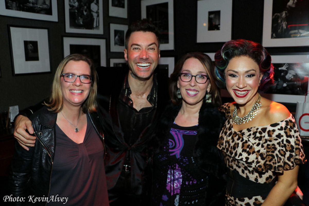 Hope Royaltey, Ace Young, Susie Mosher, Diana DeGarmo at 