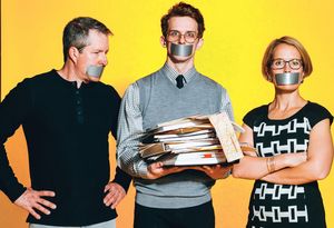 Chris Hury, Evan Michael Woods, Dana Schultes Photo