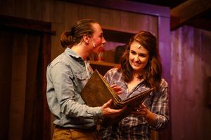 Ash (Zachary Edson) & Linda (Ashley Roy) @ BroadwayWorld Ash (Zachary Edson) & Linda (Ashley Roy) Photo