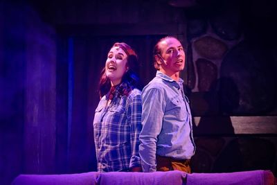 Linda (Ashley Roy) & Ash (Zachary Edson) Photo