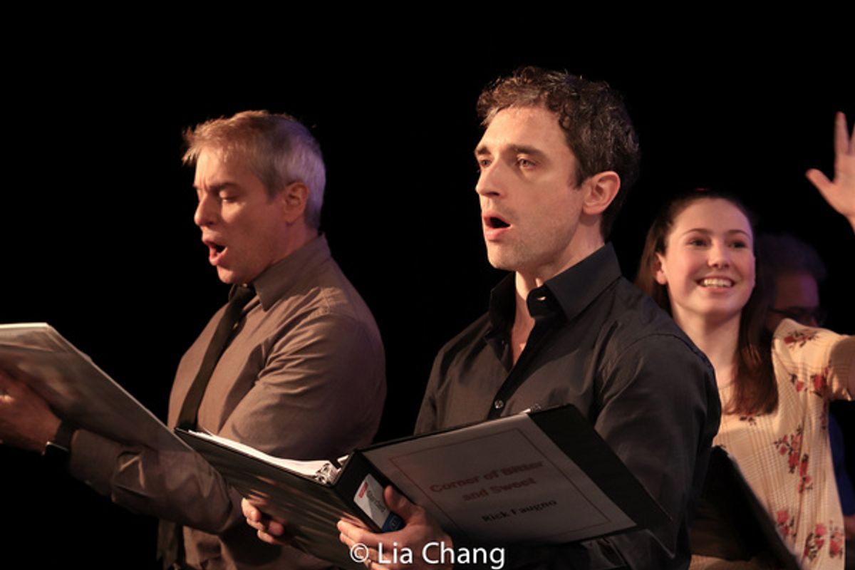 Alex Sanchez, Rick Faugno, Carly Gendell at 