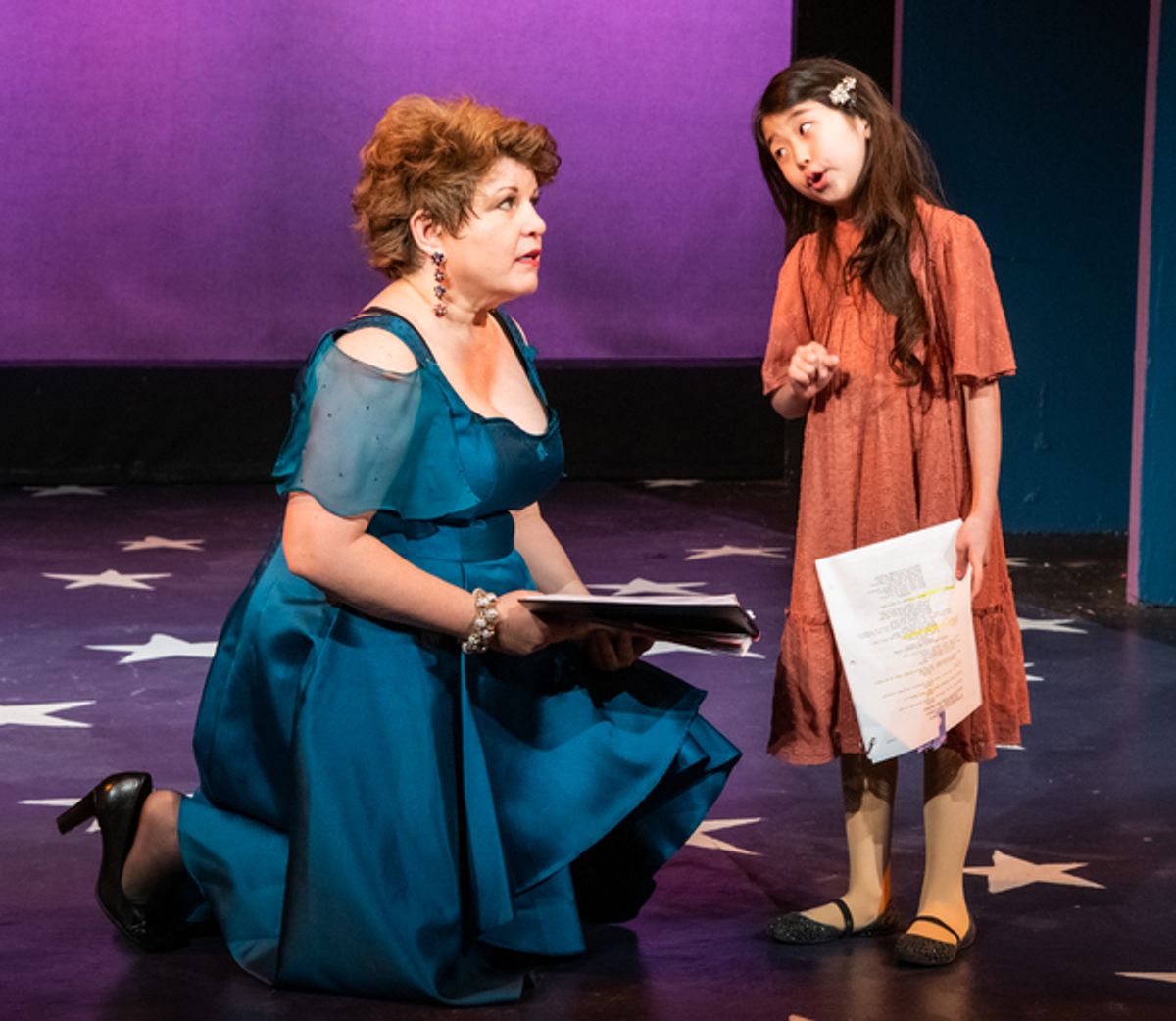 Klea Blackhurst, Kylie Kuiok at 