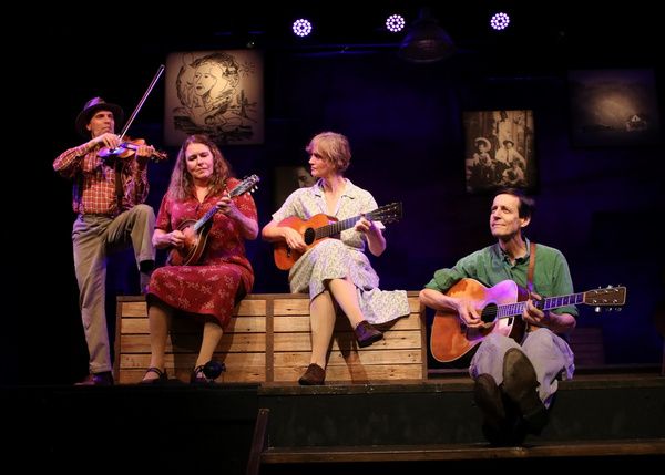 David Finch, Darcie Deaville, David Lutken and Maggie Hollinbeck Photo