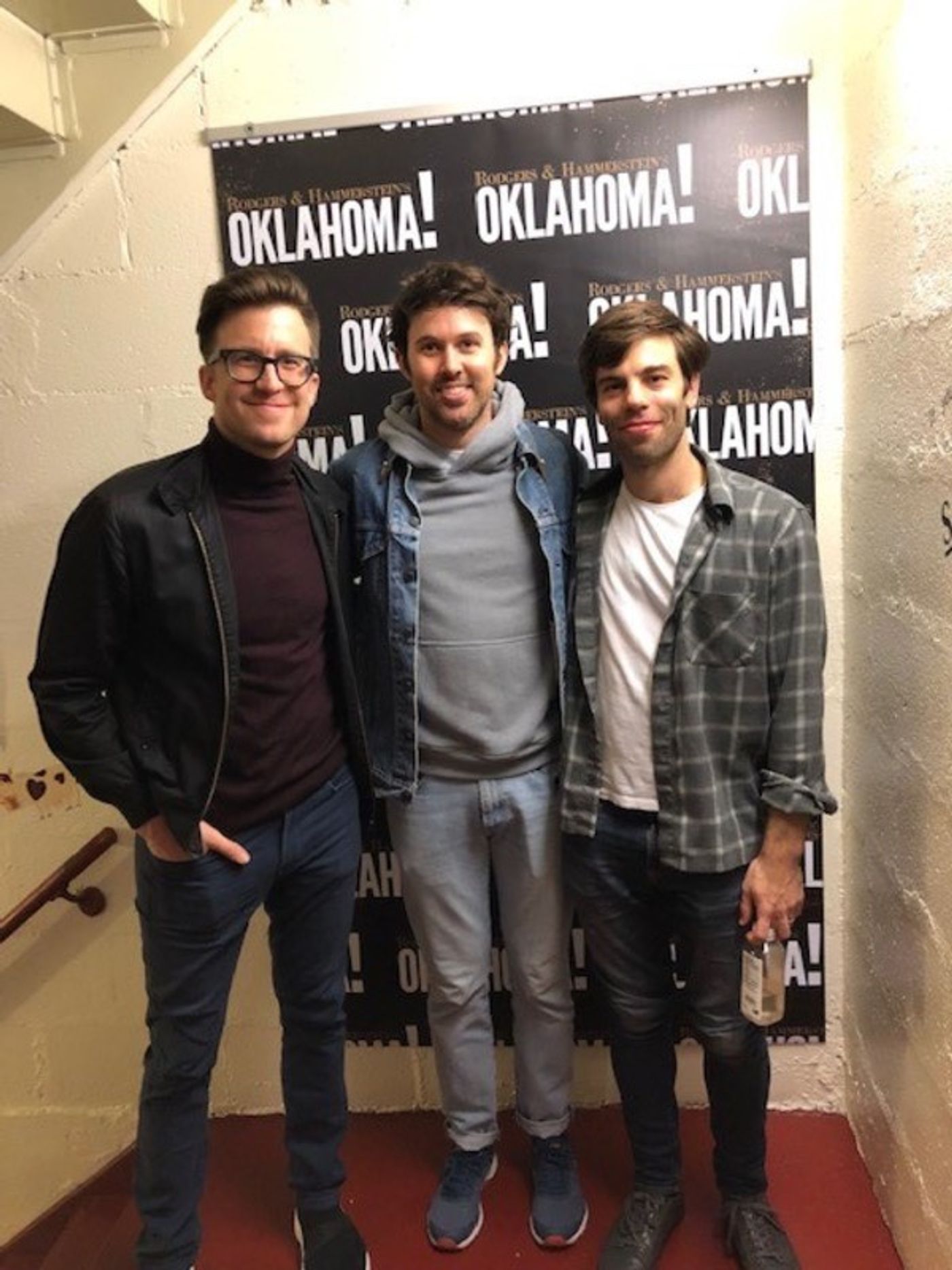Photo Flash: Gavin Creel Visits OKLAHOMA!  Image