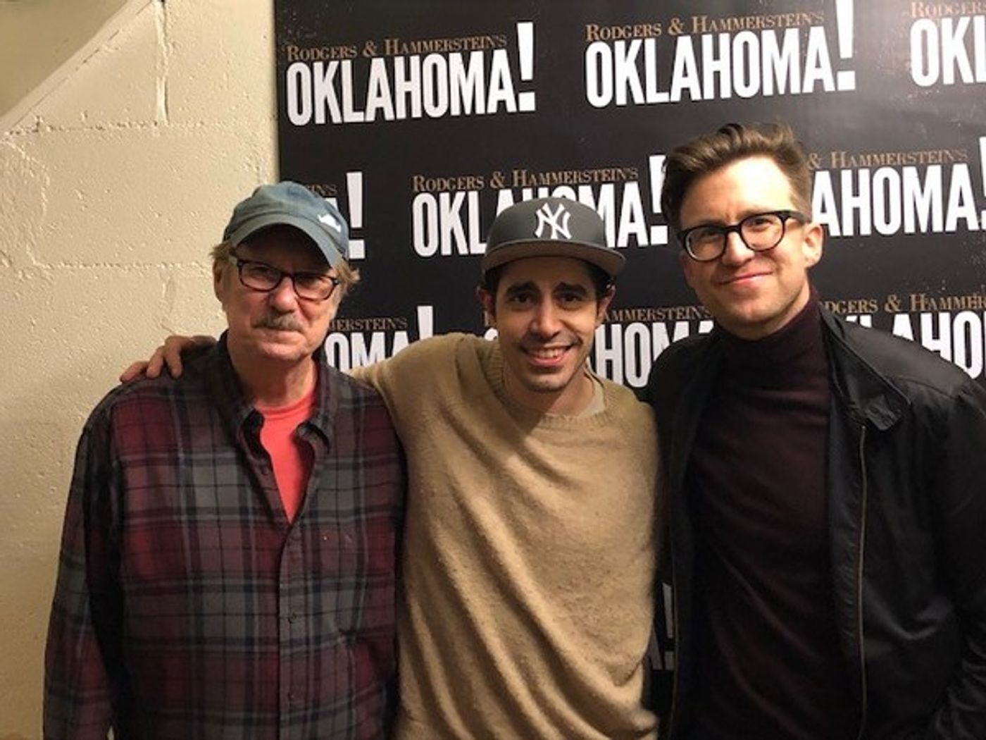 Photo Flash: Gavin Creel Visits OKLAHOMA!  Image
