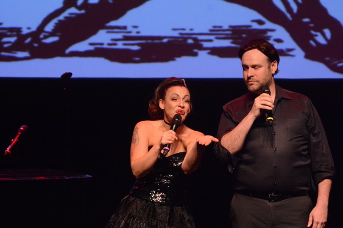 Jenny Lee Stern and Richard Todd Adams at 