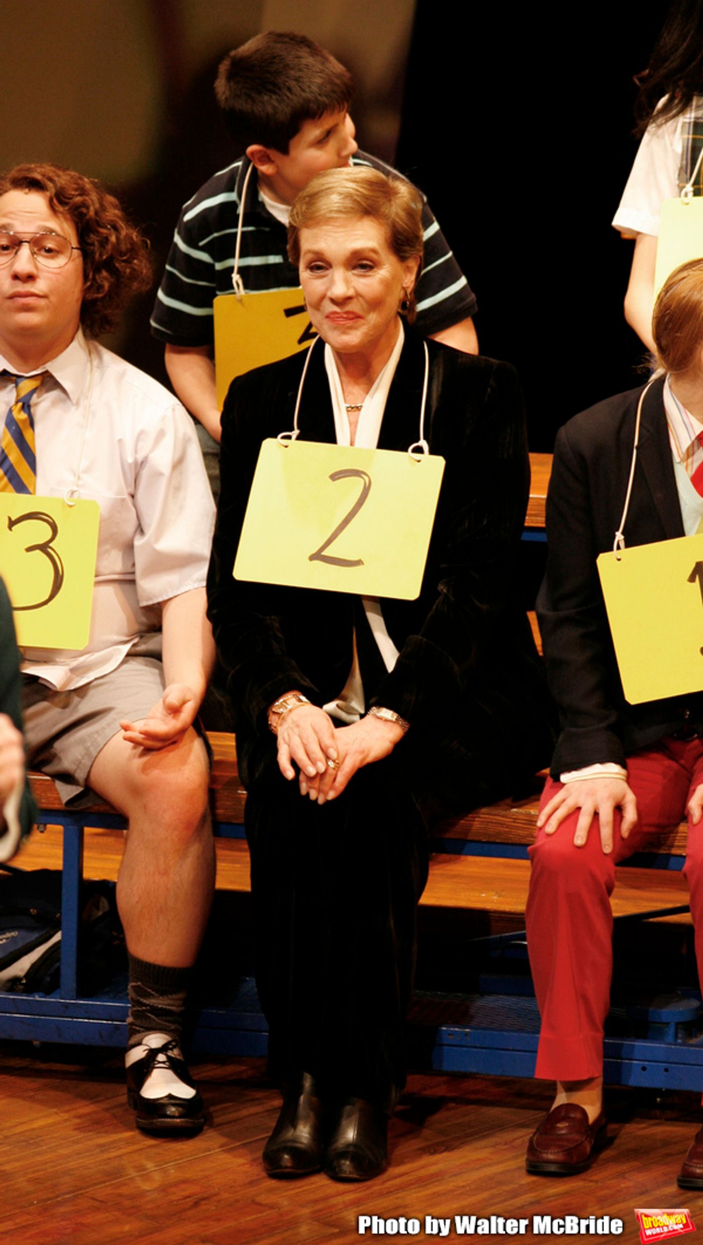 Photo Flashback: Julie Andrews Makes a Cameo at THE 25th ANNUAL PUTNAM COUNTY SPELLING BEE  Image