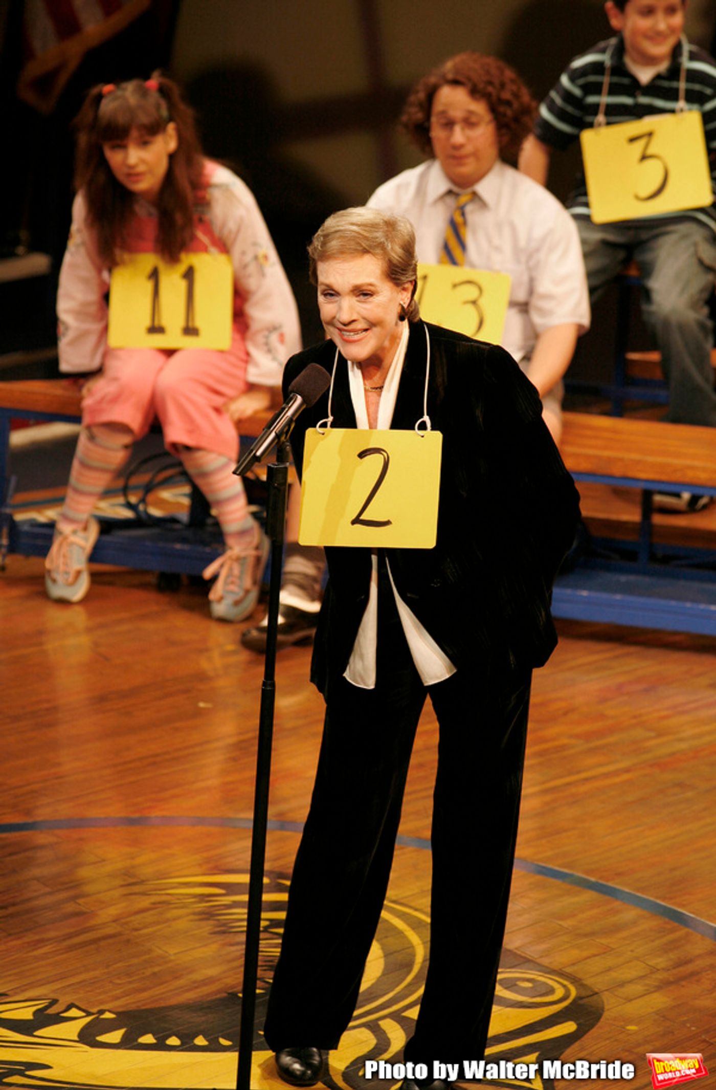 Photo Flashback: Julie Andrews Makes a Cameo at THE 25th ANNUAL PUTNAM COUNTY SPELLING BEE  Image