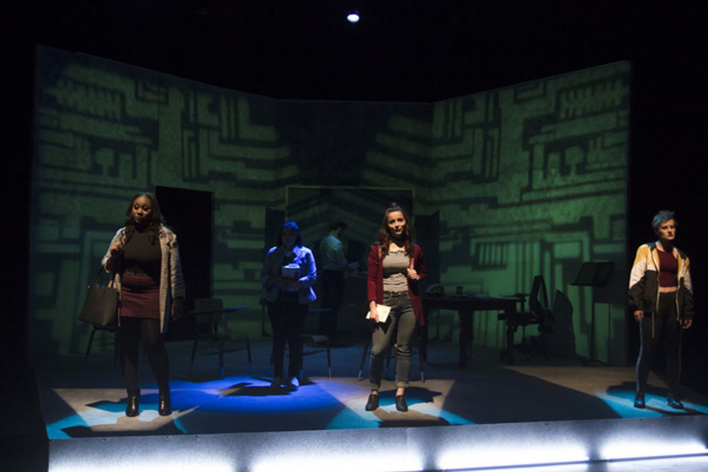 Photo Flash: First Look at THE BURN At The Judith Hardes Theatre  Image