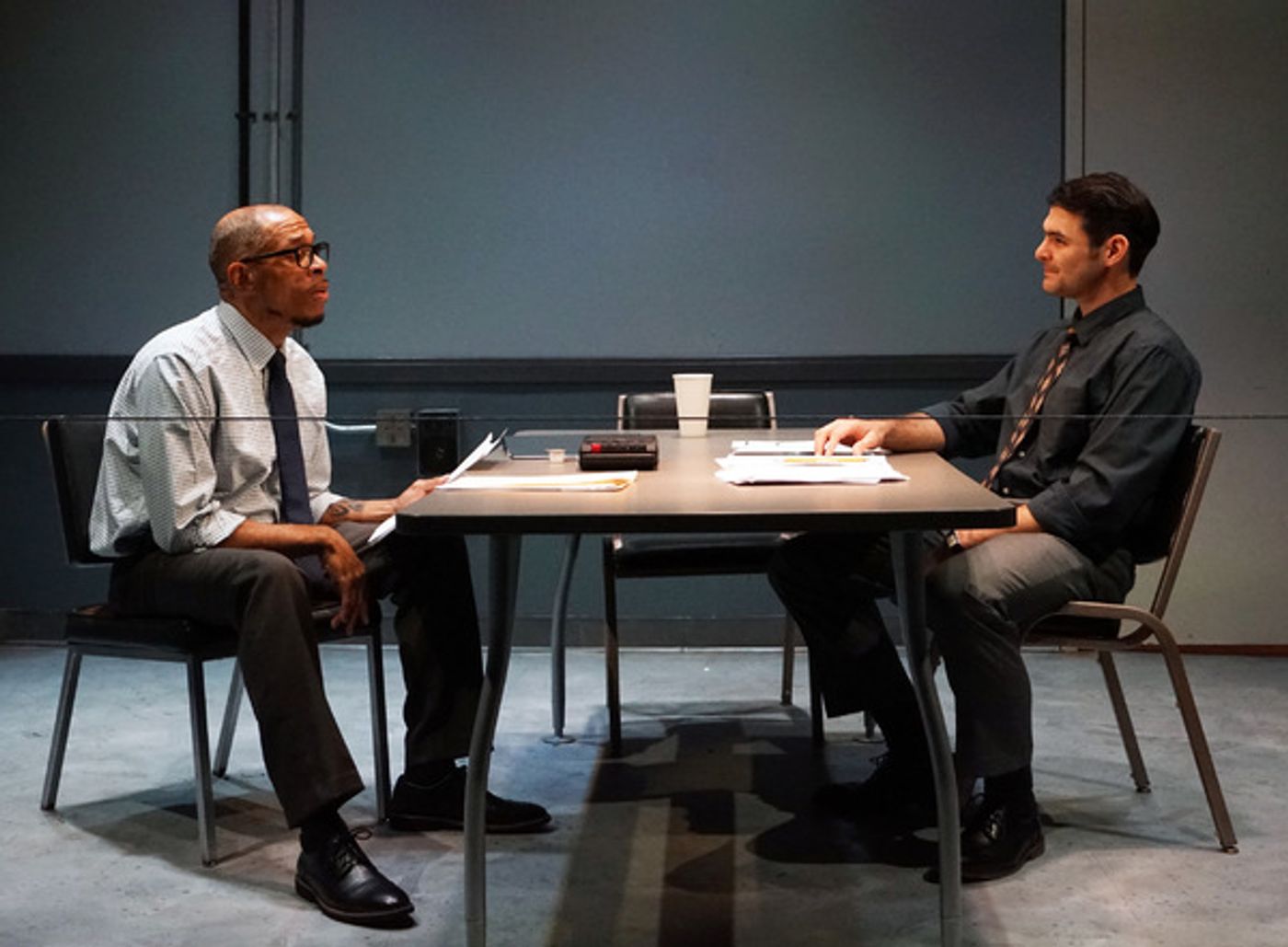 Photo Flash: First Look at INTERROGATION ROOM at the Road Less Traveled Theater  Image