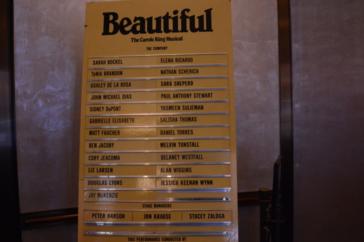 Photo Coverage: BEAUTIFUL Ends its Six-Year Run on Broadway  Image