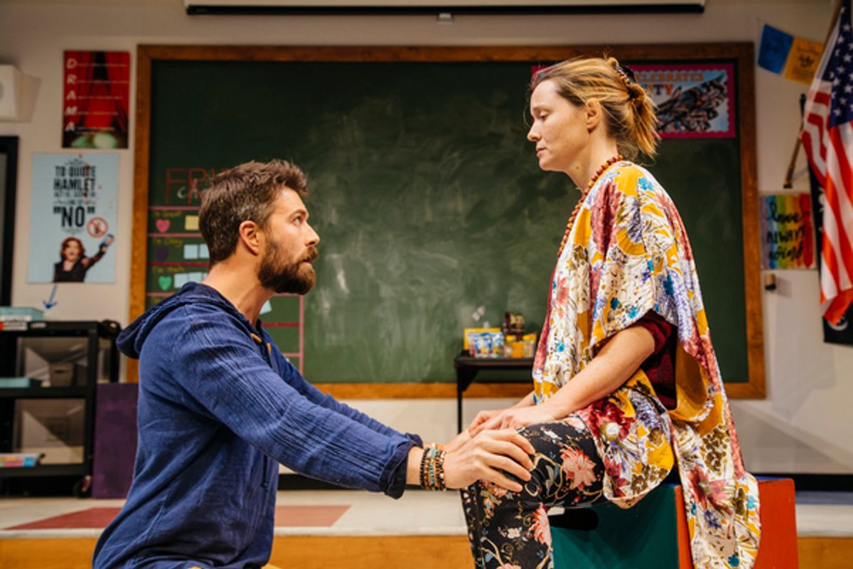 Noah Bean, Samantha Sloyan at 