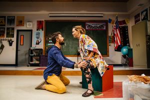 Noah Bean, Samantha Sloyan Photo