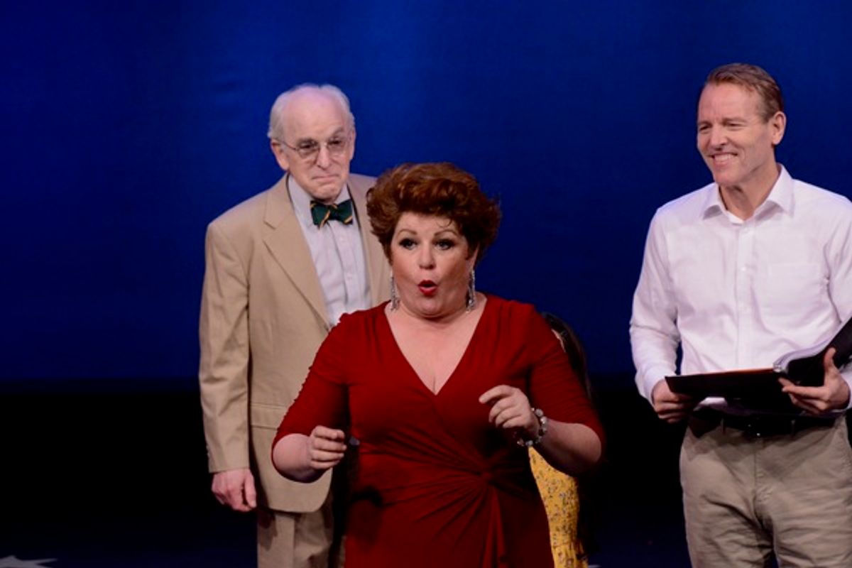 Gordon Stanley, Klea Blackhurst and Stephen Bogardus at 