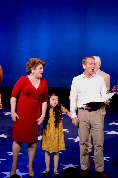 Klea Blackhurst, Kylie Kuioka and Stephen Borgardus Photo