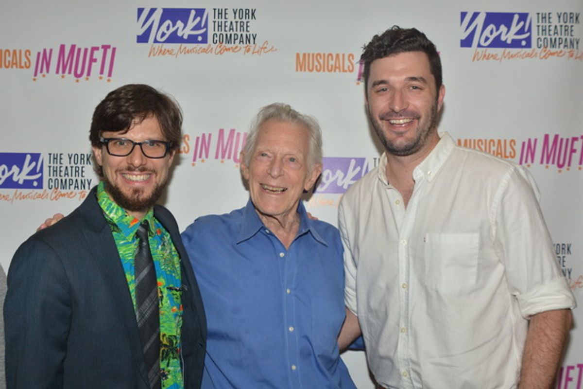 Deniz Cordell (Music Director), Michael Montel (Director) and Trent Kidd (Choreographer) at 