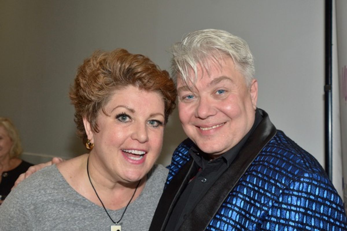 Klea Blackhurst and Richard Skipper at 