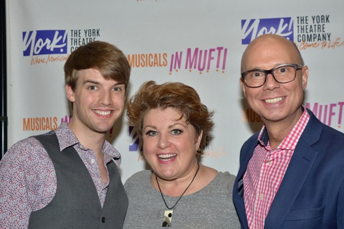 Mark William, Klea Blackhurst and Richie Ridge at 