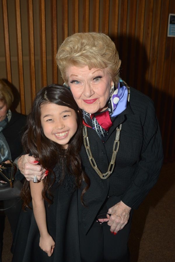 Kylie Kuioka and Marilyn Maye Photo