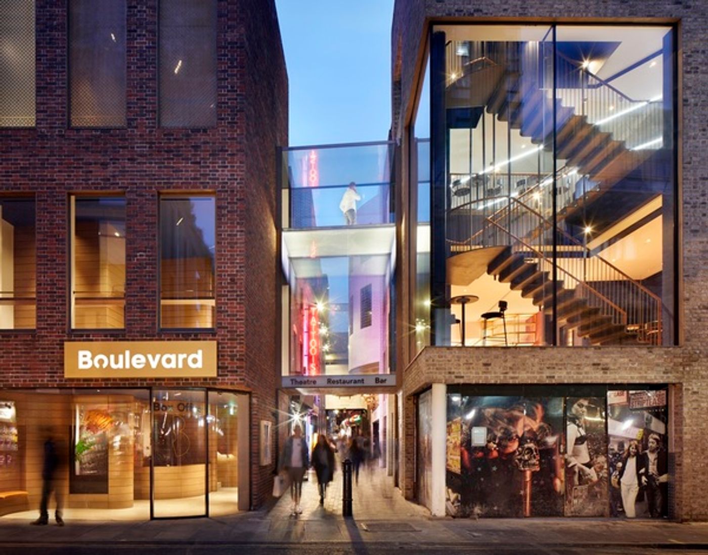 Photo Flash: First Look at the Brand New Boulevard Theatre Photo Flash: First Look at the Brand New Boulevard Theatre Image