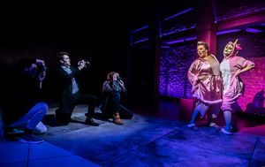 Thomas Ball, Ben Darcy, Luke Byrne, Michaela Stern, Natalie Harman Photo