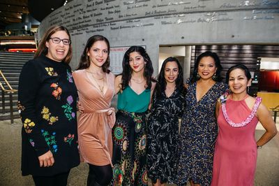 Sharyn Rothstein, Rachel Felstein (Annie Zahirovic), Shubhangi Kuchibhotla (Sarita Im Photo