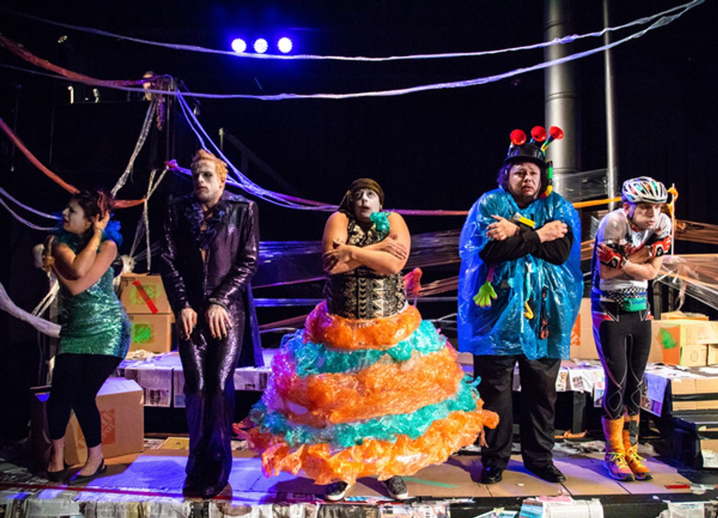 Photo Flash: First Look At World Premiere RESCUE! Or, The Fish At Wilbury Group  Image