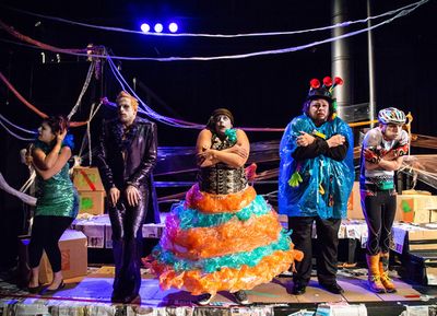 Beth Alianiello, Teddy Lytle, Christine Treglia, Jason Quinn, and Zachary Gibb  Photo