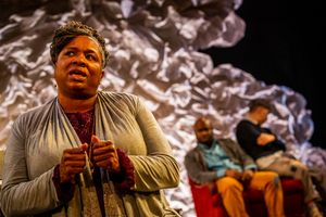 Joilet Harris, Akeem Davis, and Bailey Roper  Photo