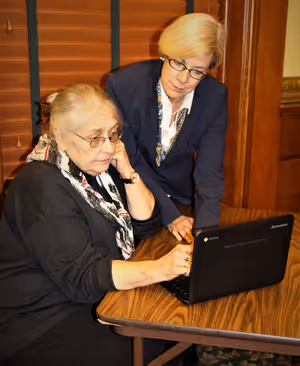 Ruth Anne Baumgartner,
Janet Rathert @ BroadwayWorld Ruth Anne Baumgartner,
Janet Rathert Photo