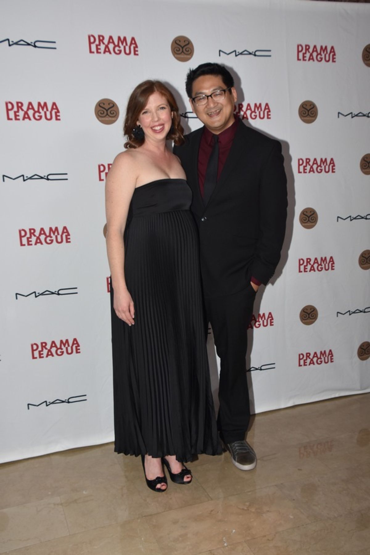 Laura Brandel (Gala Director) and Timothy Huang at 