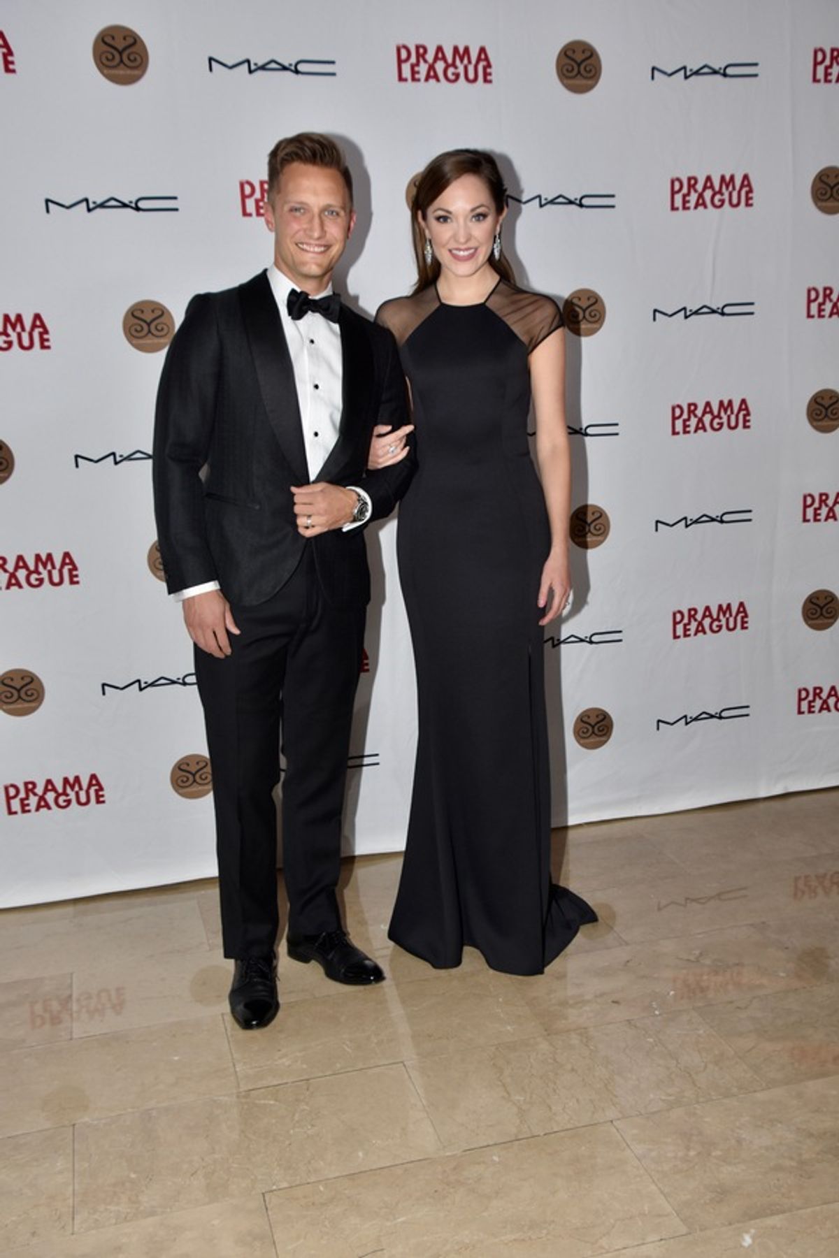 Nathan Johnson and Laura Osnes at 