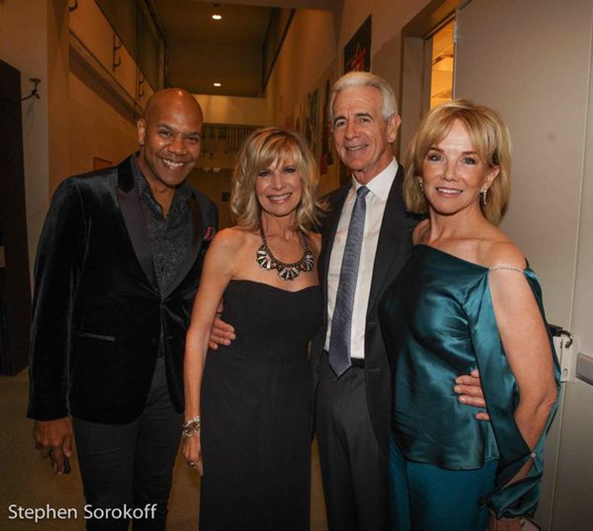 Darius de Haas, Debby Boone, James Naughton, Linda Purl at 