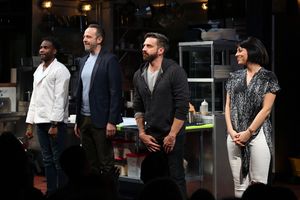 W. Tre Davis, David Mason, Raul Esparza, Krysta Rodriguez @ BroadwayWorld W. Tre Davis, David Mason, Raul Esparza, Krysta Rodriguez Photo