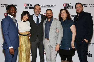 W. Tre Davis, Krysta Rodriguez, David Mason, Raul Esparza, Theresa Rebeck, Moritz Von Photo
