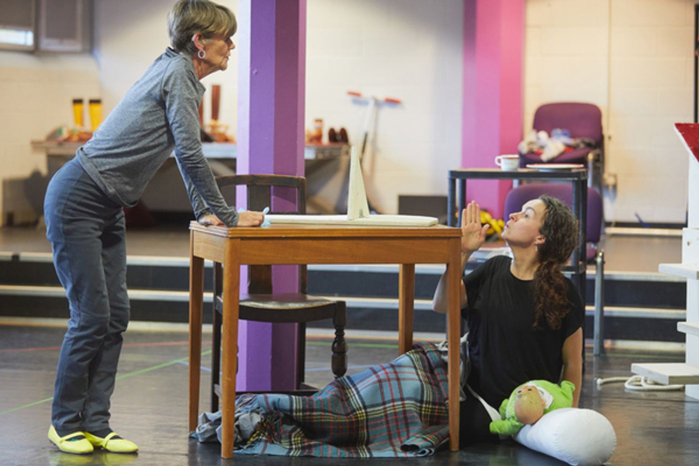 Photo Flash: Inside Rehearsal For MY MOTHER SAID I NEVER SHOULD at Sheffield Theatres  Image
