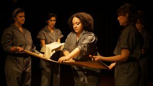 Sarah Gionvannetti, Zoe Savransky, Sonia Goldberg, Isabel Thompson and Ariana Silvan- Photo