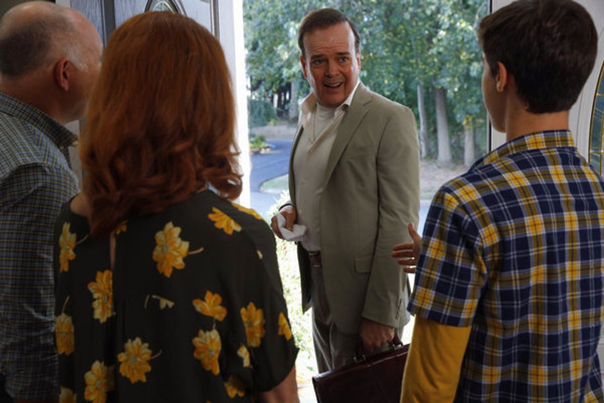 Jefferson Mays, Zachary Unger  at 