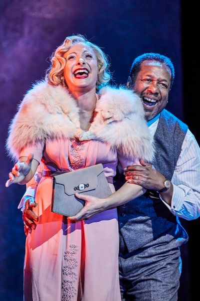 Victoria Hamilton-Barrit, Wendell Pierce Photo