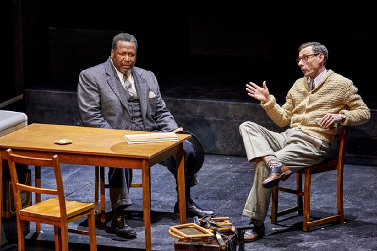 Wendell Pierece, Ian Bonarin at 