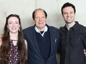 Amelia Pedlow, Ken Ludwig and Jake Epstein @ BroadwayWorld Amelia Pedlow, Ken Ludwig and Jake Epstein Photo