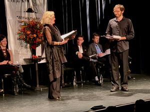 Alison Fraser and Max Gordon Moore @ BroadwayWorld Alison Fraser and Max Gordon Moore Photo