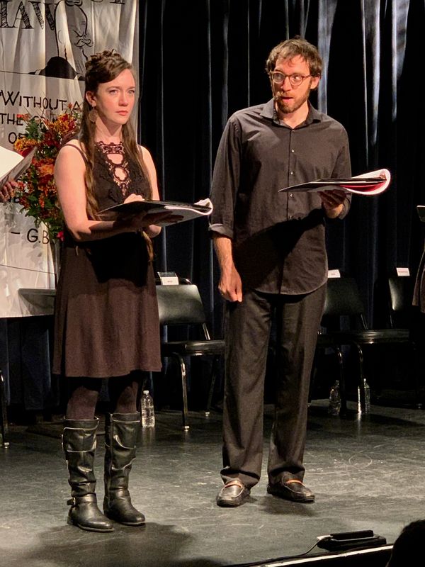 Amelia Pedlow and Max Gordon Moore Photo