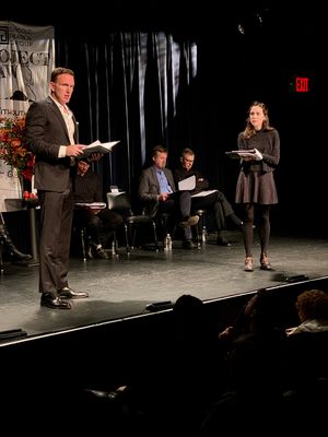 Ben Davis and Talene Monahon @ BroadwayWorld Ben Davis and Talene Monahon Photo