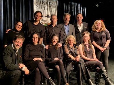 David Staller, Kate Mandracchia and Arysbalis Figueredo join with Evan Yionoulis Tale Photo