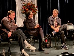 Ben Davis, Evan Yionoulis and Max Gordon Moore @ BroadwayWorld Ben Davis, Evan Yionoulis and Max Gordon Moore Photo