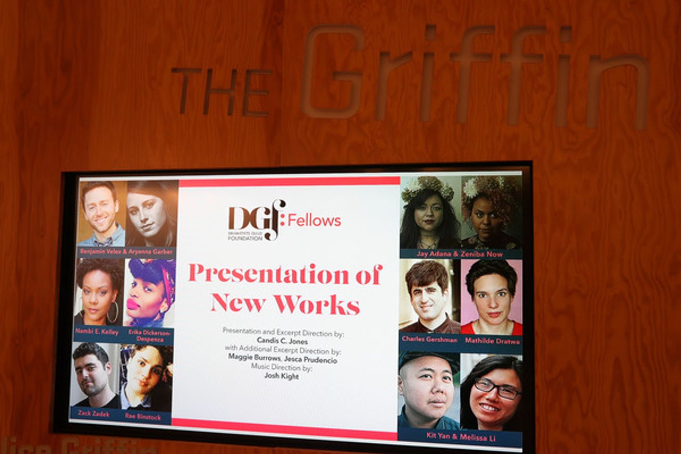 Photo Flash: Dramatists Guild Foundation Hosts Presentation Of New Works By DGF Fellows  Image