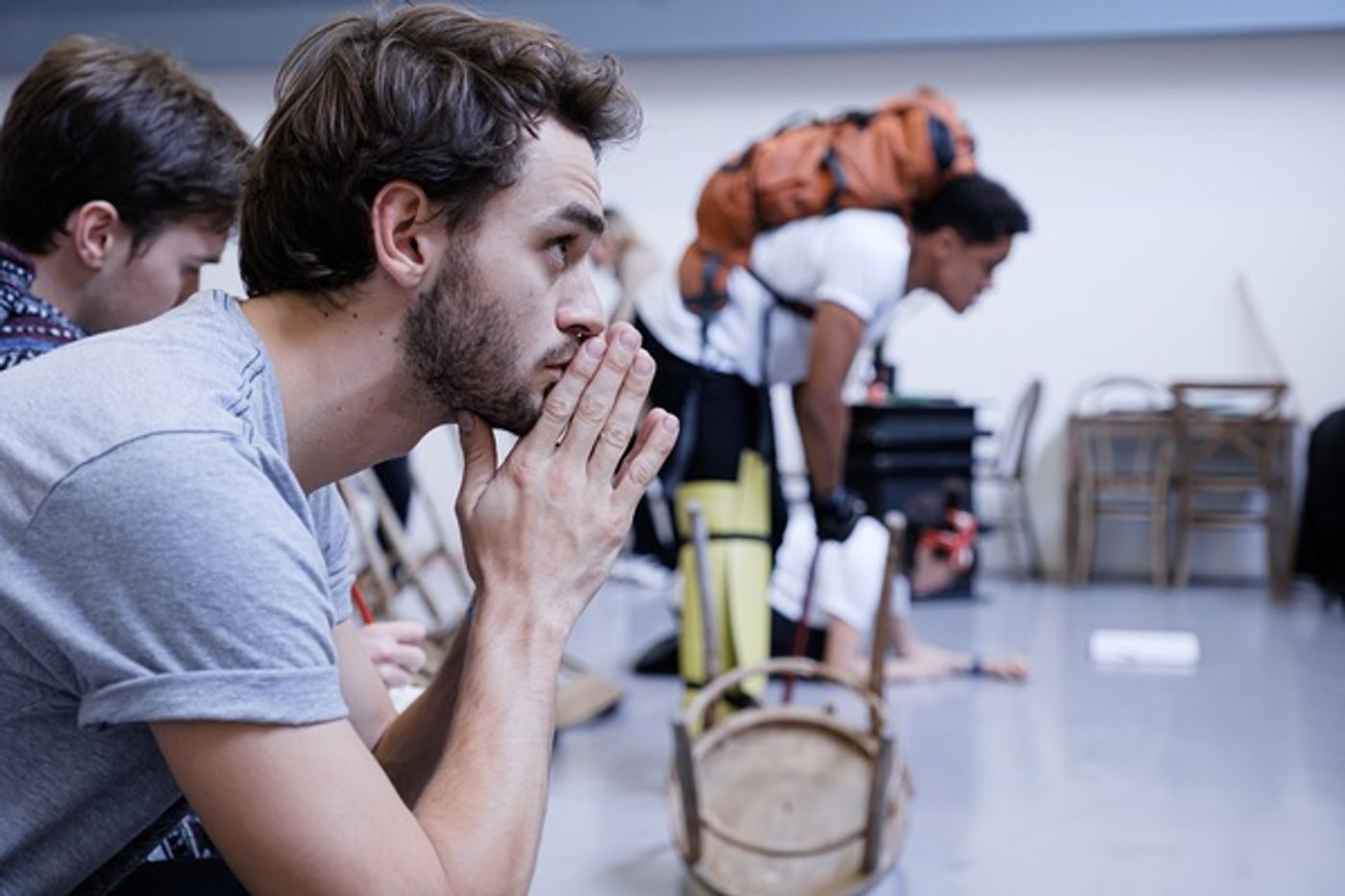 Photo Flash: Inside Rehearsal For TOUCHING THE VOID at the Duke of York's Theatre  Image